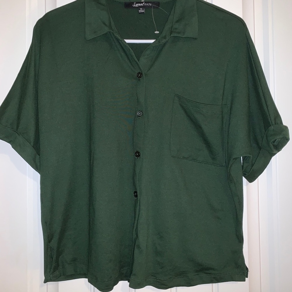 Button Down Top